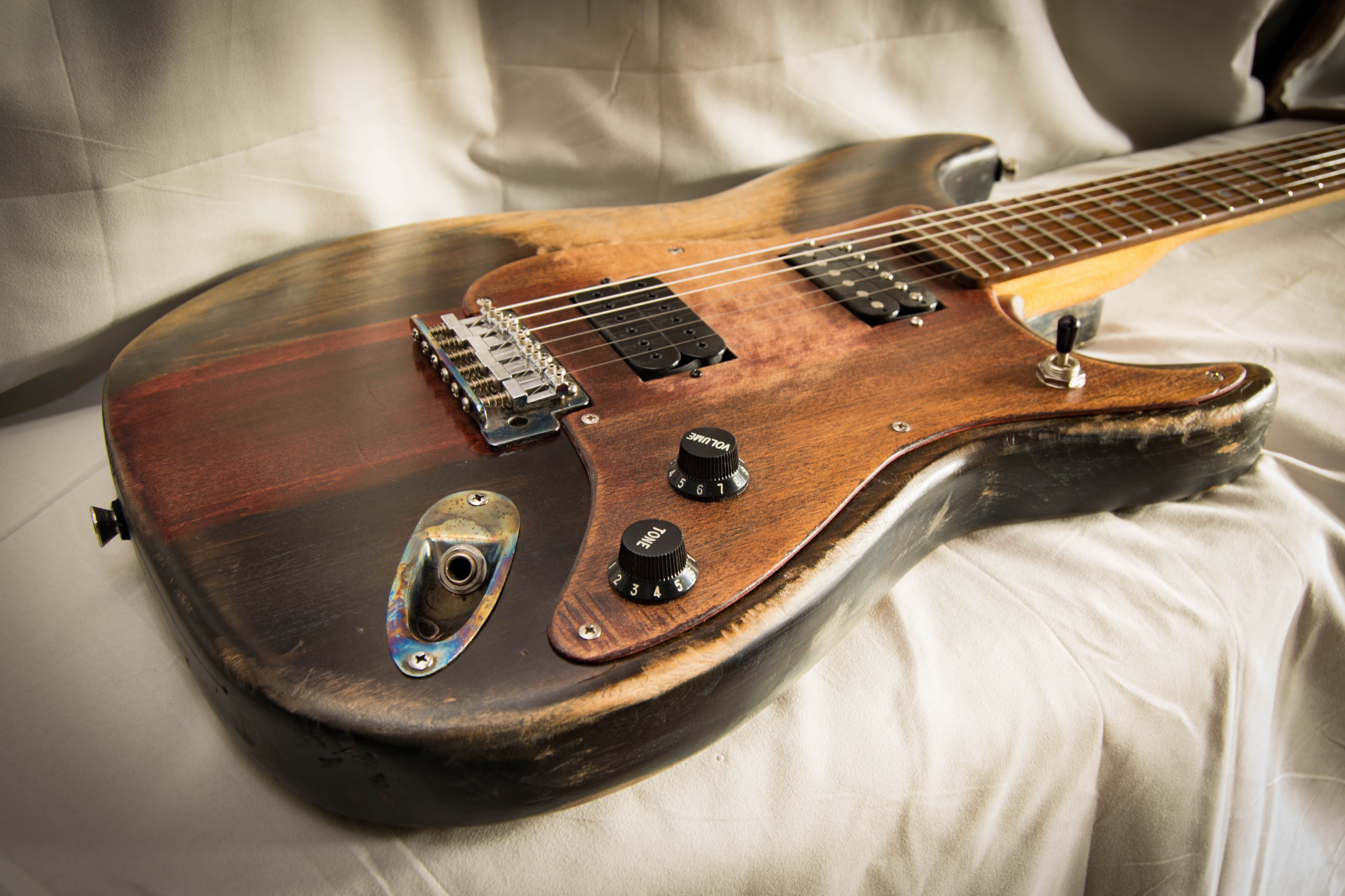 JR Custom DC Electric Guitar